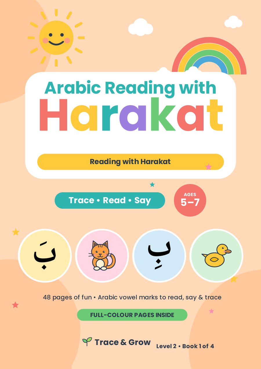 Arabic Reading with Harakat cover