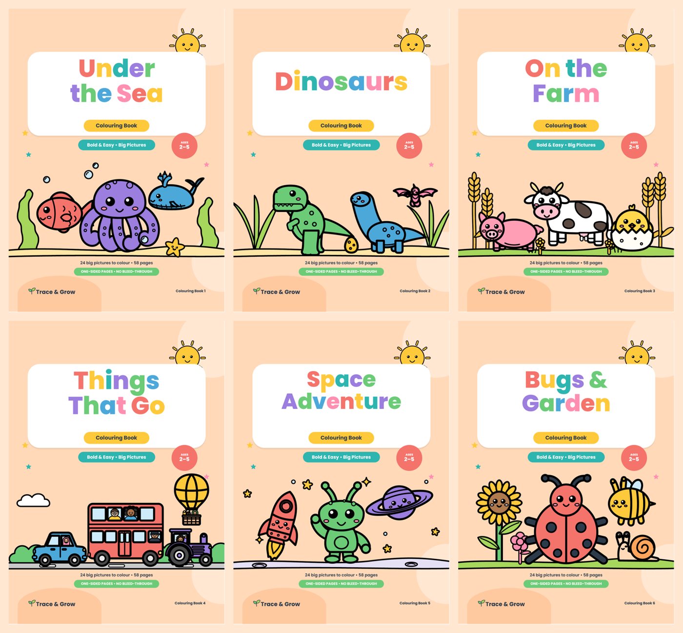 Colouring Books: Complete Set cover