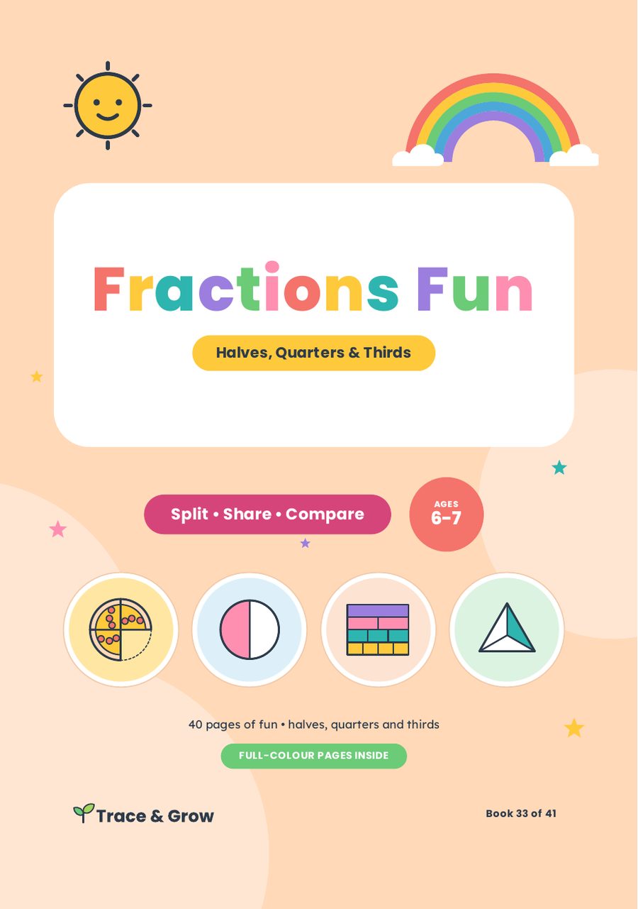 Fractions Fun, front cover