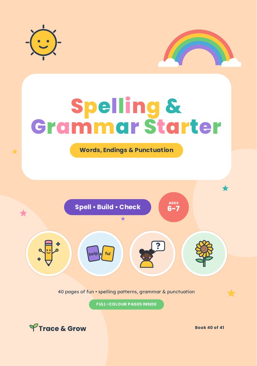 Spelling & Grammar Starter cover