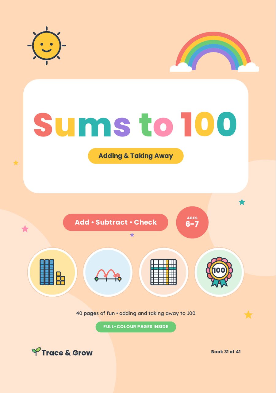 Sums to 100, front cover