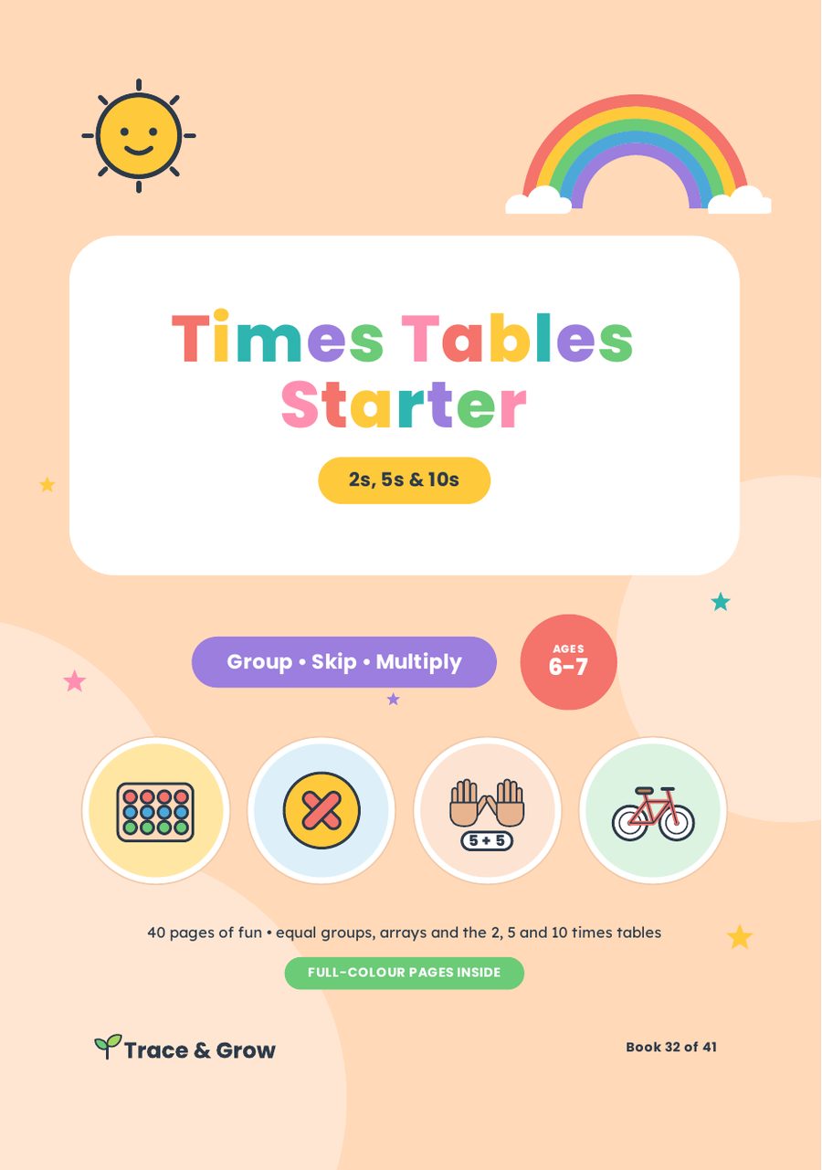 Times Tables Starter, front cover