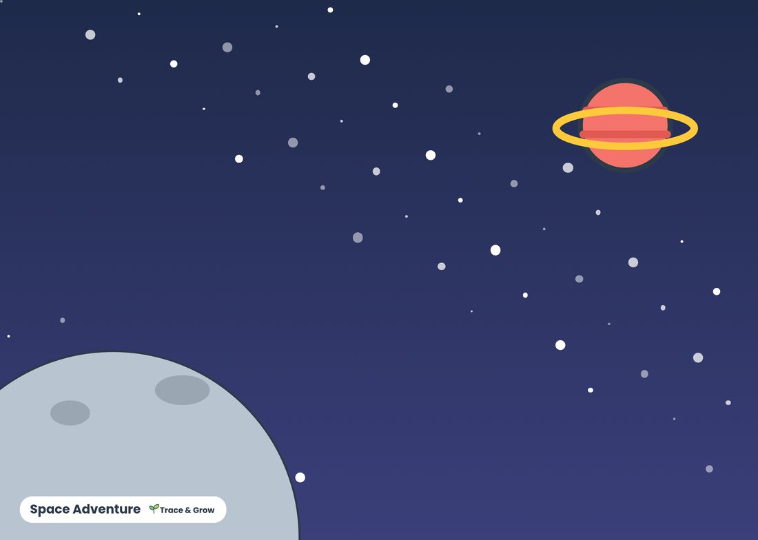 Space Sticker Scene, front cover